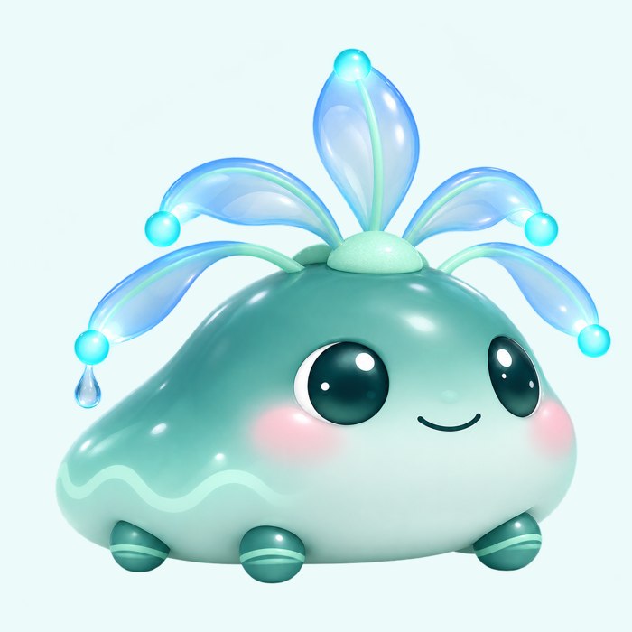 Puddlewisp, the shy water-spirit slug