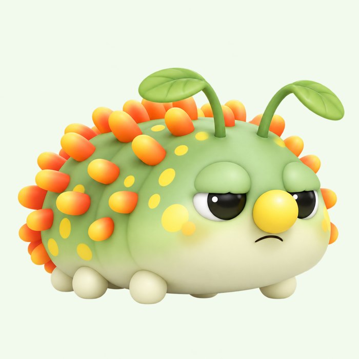 Thornwhisk, the bristly hedgehog-grub